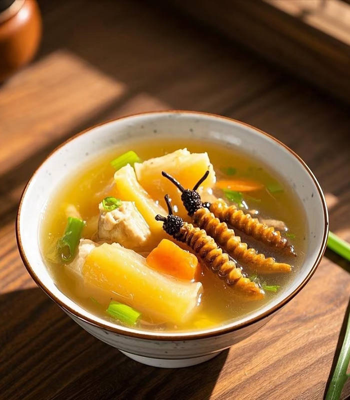 Ẩm thực đông trùng cao cấp